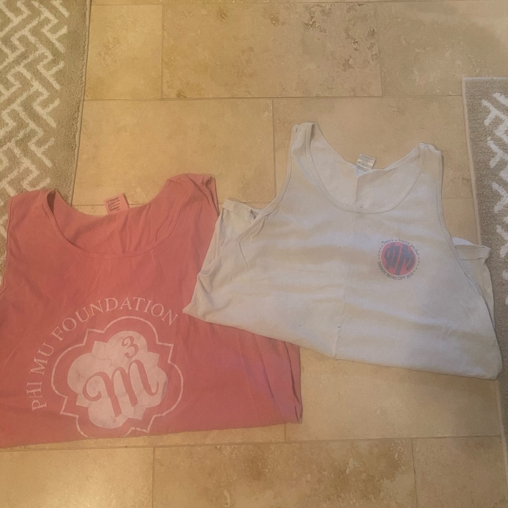Phi Mu Comfort Colors Tank Bundle